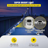 VEVOR Driveway Lights 16-Pack Solar Driveway Lights White with Screw Solar Deck Lights Outdoor Waterproof Wireless | Lumora