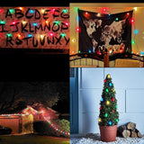 Multicolor Christmas Lights 25Ft C9 Vintage Christmas String Lights with 26 Colorhul Ceramic Bulbs (1 Spare) | Lumora