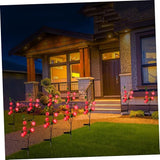 VICASKY 2pcs Solar Powered Shaped Lawn Light Led Garden Decoration for Outdoor Patio and Landscape Rechargeable | Lumora