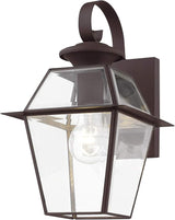 Livex Lighting 2181-07 Westover 1-Light Outdoor Wall Lantern, Bronze | Lumora