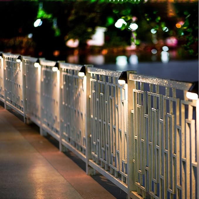 Angoily Solar Light Outdoor Led Solar Wall Lamp Automatic Charging Garden Decorative Light