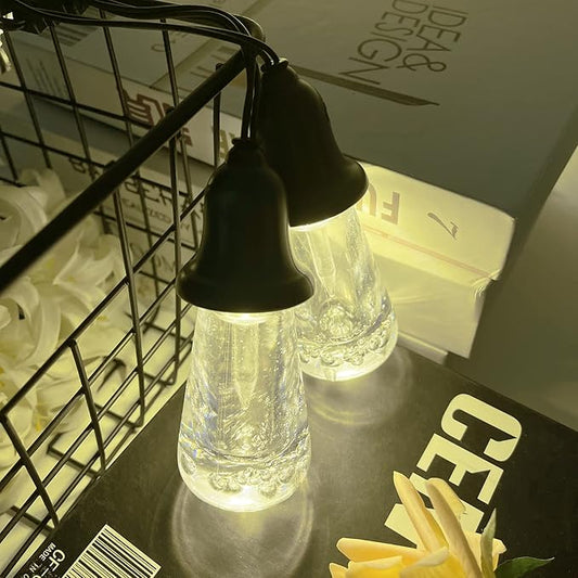 AWQ 60 FT Outdoor String Lights Commercial Grade Vintage Shatterproof Bulbs Weatherproof Patio String Lights for Wedding, Party, Holiday, Christmas, Birthday, Gathering Decoration (Warm)