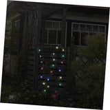 Solar Cherry Blossom String Lights LED Colorful Flower Shape Solar-Powered Outdoor Patio Lights with Modes for | Lumora