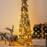 100FT Firecracker String Lights 1000 LED Warm White Plug in Indoor Silver Wire Cluster - Decorative Outdoor Light | Lumora
