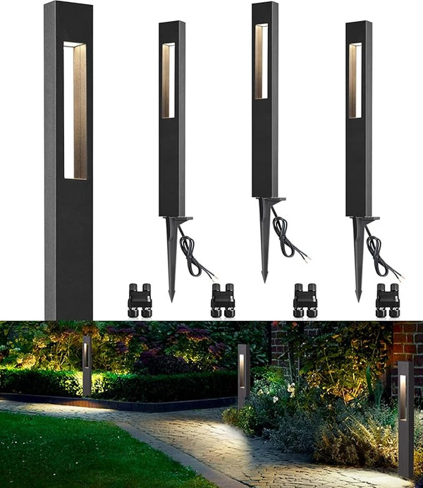 SUNVIE 3W Low Voltage Pathway Lights 3000K LED Low Voltage Landscape Lights 12V Waterproof Landscape Path Lights | Lumora