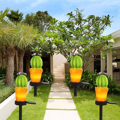 Outdoor Waterproof LED Solar Garden Lawn Landscape Light, Solar Powered Garden Stake Light, Decor Light for Home Outdoor Garden Patio Yard Lawn Pathway Backyard Park Villa Decoration(Pineapple)