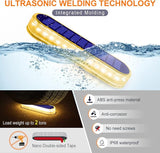 YiLaie Solar Step Lights Outdoor Waterproof, Warm White Solar Stair Lights Outdoor Solar Powered, Small Solar | Lumora