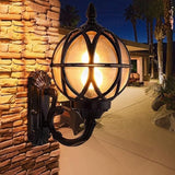 European Style Retro Porch Wall Light,Villa Courtyard Outdoor s Ball Sconce,Waterproof Outside Illumi Tion | Lumora