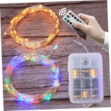 Ciieeo 1Pc USB Rechargeable Star String Lights Remote Control Garden Lights for Home Party Festival and Birthday | Lumora