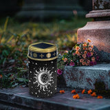 Cemetery Solar Lights - Waterproof Black LED Lanterns for Grave, Yard, Patio & Driveway - Outdoor Path Light | Lumora