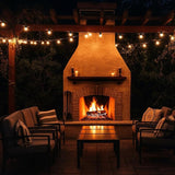 S14 Outdoor String Lights 50FT, Waterproof Patio Lights with 15 Shatterproof Bulbs for Bistro, Backyard, Porch | Lumora