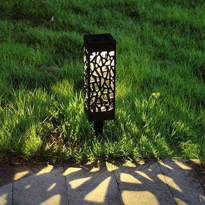 Solar Lights Outdoor Garden Light Led Walkway Solar Garden Lights Outdoor Waterproof for Pathway Solar Pathway Lights Yard Lights for Patio Driveway Lawn Backyard Sidewalk Lighting,White Light
