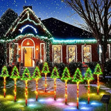 10 in 1 Solar Fantasy Christmas Tree Lights and Garden Ground Stake Lights, Holiday Decoration Lights Led Garden | Lumora
