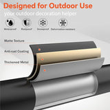6 Pack String Light Poles, 5 Ft Light Poles for Outside, Thickened Metal Poles for Outdoor String Lights, Light | Lumora