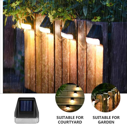Angoily Solar Light Outdoor Led Solar Wall Lamp Automatic Charging Garden Decorative Light