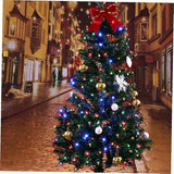 2 Sets Solar Powered Outdoor LED String Lights Beads Fairy Lights for Garden Patio Xmas Wedding Party Decor Warm | Lumora