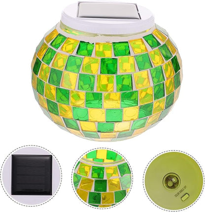 balacoo Solar Garden Lamp Outdoor Light for Garden Decor Easy Install Lifespan for Pathway Patio Decoration