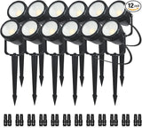 Low Voltage Safety Landscape Lights Outdoor: 7W 840LM LED Landscape Lighting with Connectors & Transformer for Tree | Lumora