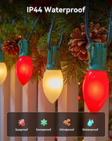 Brightown Commercial 500 FT C9/E17 Christmas Light Sockets Set Spool, UL Listed C9 - Outdoor Security Flood Light | Lumora