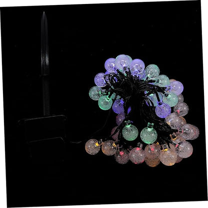DOITOOL 1set Led Solar String Light Outdoor Decor Lights for Garden Patio Fence and Balcony Solar Panels
