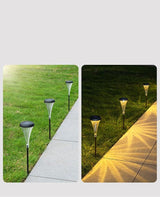 2PCS Garden Solar Lights Warm Color LED Flower Stake Light Decorative Landscape Lawn Yard Outdoor Lights Diameter | Lumora