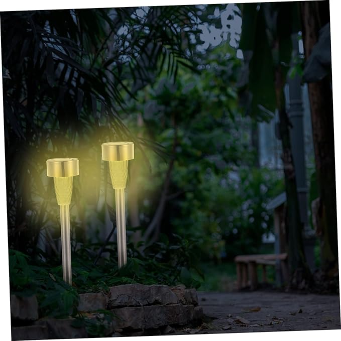 12pcs Solar Pathway Lights Outdoor Landscape Lighting Garden Stake Lights Solar Garden Decor Easy Install | Lumora