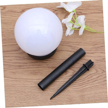 4pcs Solar Lawn Lights Warm White Garden Solar Pathway Lights Waterproof Outdoor Ground Plug Courtyard Lighting for Yard Landscape Decor