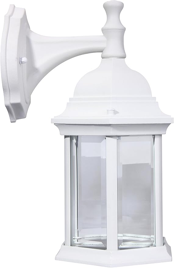 LIT-PaTH Outdoor Wall Lantern, Wall Sconce as Porch Lighting Fixture, E26 Medium Base Max 60W, Aluminum Housing | Lumora