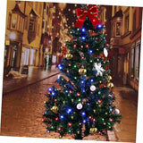 Lurrose 2sets Led Bead Solar Powered Outdoor String Lights Garden Xmas Tree Decorative Lamps Led Outdoor Lights for | Lumora