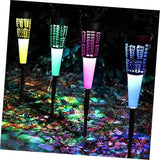 6pcs Solar Garden Stake Lights Decorative Courtyard Light Warm Glow Outdoor Lawn Lighting for Pathway and Villa | Lumora