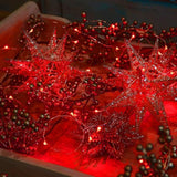 2 Pack Solar Powered Fairy String Lights Outdoor Waterproof 8 Modes Twinkle Christmas Decorations Lights, Each | Lumora