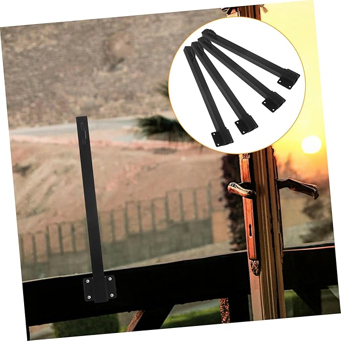 Balacoo 4Pcs Outdoor String Light Poles Durable Hanger for Outdoor Lights Sturdy Support Rods for Patios Yards and | Lumora