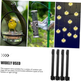 Metal Support Rod for Outdoor Lights String Bird Feeder Hanger 40cm Tall | Lumora