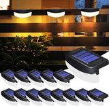 LED Solar Step Lights, 14 Pack Solar Deck Lights Outdoor IP65 Waterproof Pool Side Lighting Decor for Stairs Fence | Lumora