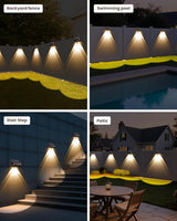 Brighter Solar Fence Lights-3000/4000/6000K 3 Mode,Solar Lights Outdoor Waterproof,Dusk to Dawn Deck Light, Outdoor | Lumora