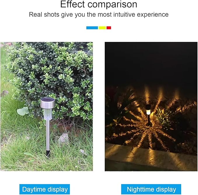Solar Pathway Lights Waterproof, Landscape Lighting Solar Lamp Post Ligh for Driveway, Pathway, Patio | Lumora