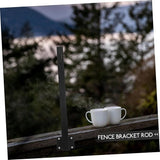 TEHAUX 4Pcs Outdoor String Light Poles Support Rods for Hanging Bird Feeders Lights Easy Installation for Patio | Lumora