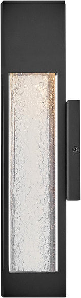 Hinkley Vapor Small Wall Mount Lantern, Black | Lumora