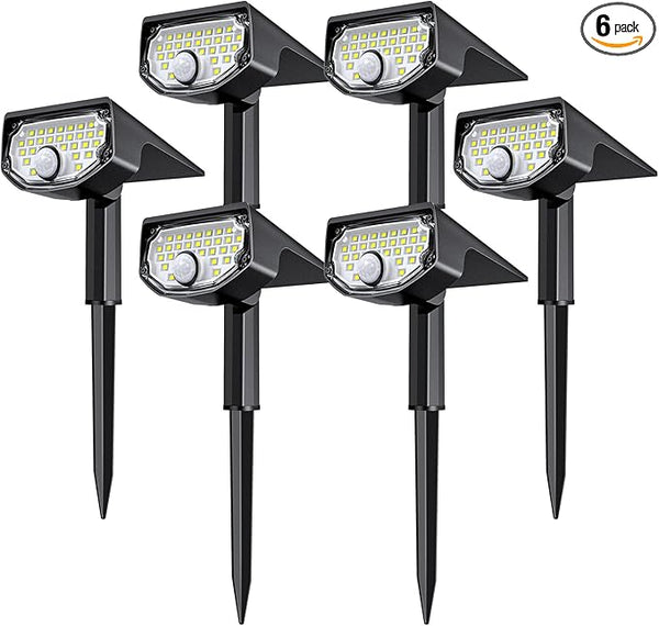AloftSun Solar Motion Sensor Outdoor Lights,Waterproof Motion Sensor Spot Lights- 30 LED/3 Modes Solar Powered | Lumora