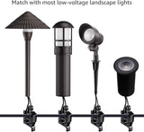 LEONLITE Low Voltage Landscape Wire Connector, Outdoor Light Cable Connectors for Pathway Lights/In-ground | Lumora