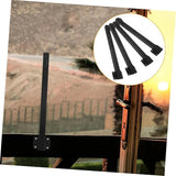 4pcs Hanging Poles for String Lights Outdoor Support Rods for Patios Yards and Fences Easy Installation Versatile | Lumora