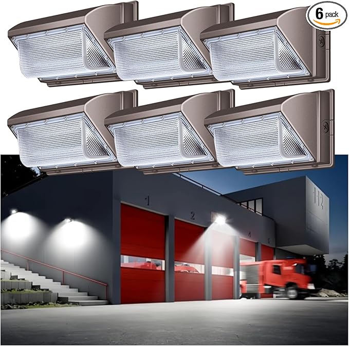 120W LED Wall Pack Outdoor, Super Bright Wallpack Lights, 5000K IP65 Waterproof Exterior Security Commercial Wall | Lumora