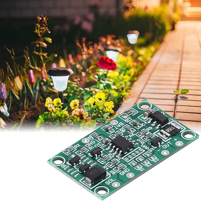 Solar Lamp Controller, Multi‑Function 3.2V Solar Circuit Board Control Board for Landscape Lights for Solar Lawn Lights for Garden Lights for Corridor Lights