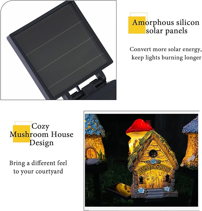 Solar Pathway Lights Outdoor, Waterproof Christmas Solar Lights for Yard, Garden, Patio, Pathway Decor, Warm LED Solar Powered Path Light for Landscape Lighting, Energy Saving Holiday Decoration, Blue