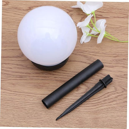 Gadpiparty 4pcs Solar Lawn Light Ground Plug Waterproof Garden Path Lights Warm White Outdoor Landscape Lighting for Yard and Courtyard