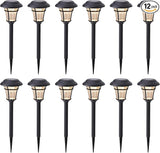 MAGGIFT 12 Pack Solar Pathway Lights Outdoor Solar Garden Lights for Patio, Yard, Driveway | Lumora