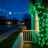 100 LED Green Christmas Lights, UL Certified and Commercial Decorative Lighting String 35 Ft Green Wire, for Indoor | Lumora