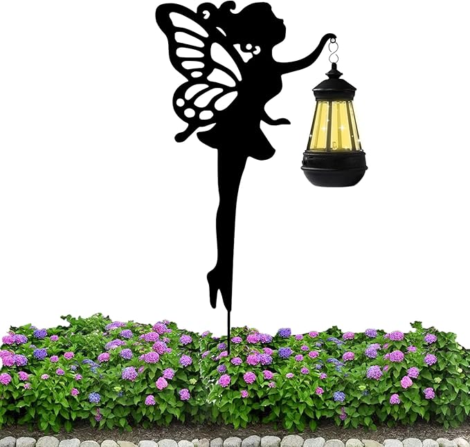 Garden Sticks – Solar Powered Lantern Figurines, Decoration for Garden, Back, Patio, Path, Lawn, Outdoor Decoration and Christmas