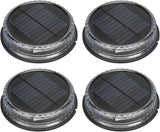 Hyuduo Solar Ground Lights Outdoor, IP65 Waterproof Pathway LED Lights with Warm White Light, Auto On/Off Sensor, 4 | Lumora