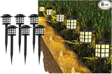 Solar Outdoor Garden Lawn Landscape Lights 6 Pack Waterproof, Outside LED Decorative Lights Landscape Lighting for | Lumora